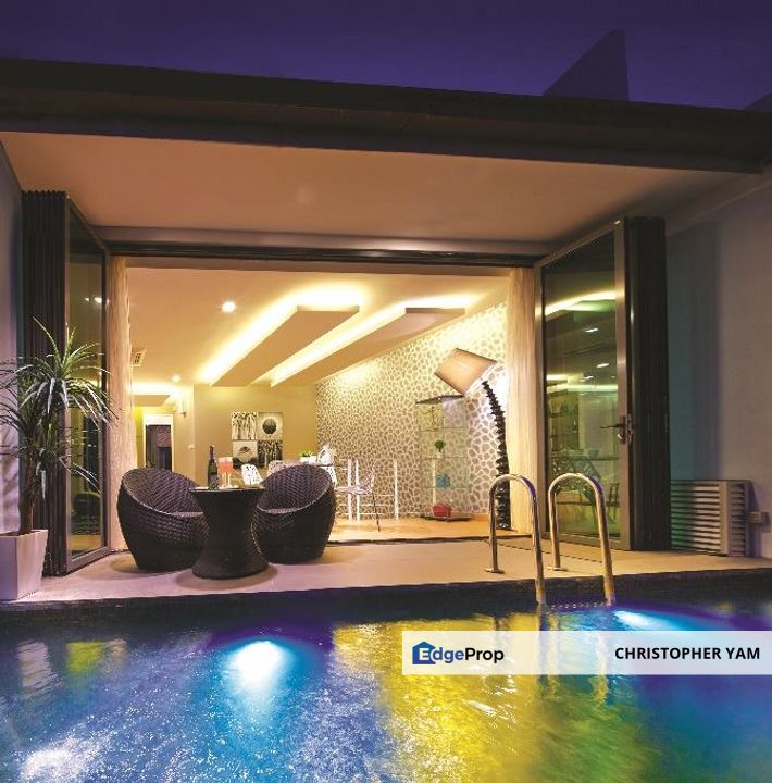 24x85 3 Storey Superlink House, Poolvillas, Reflexion Puchong, Taman Nusaputra Puchong, Near Cyberjaya, Selangor, Puchong