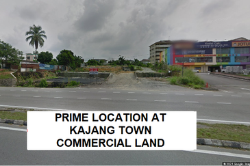 [ High Traffic Volume ] Kajang Town Main Road Commercial land, suitable for Petrol station, Service centre, or Business require high traffic volume