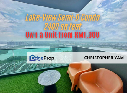 [ONLY RM1000 BOOKING ] Puchong 2000 sq feet Condo, 5 rooms, Selangor, Puchong