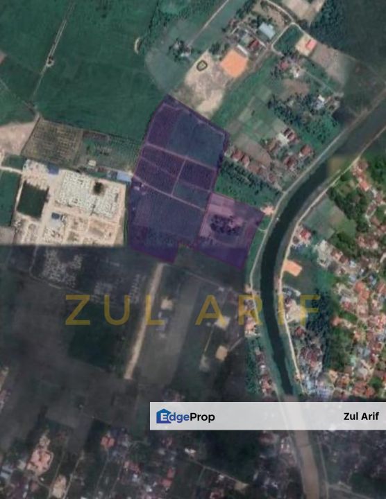 20 Ekar Tanah Pertanian Freehold Zoning Residential Klebang Besar, Melaka, Melaka Tengah