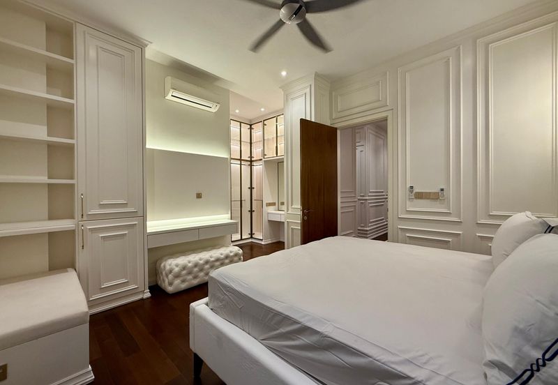 BEAUTIFUL ID! FULLY FURNISHED! Lower Unit Duplex Townhouse @ Serene Mont Kiara, KL