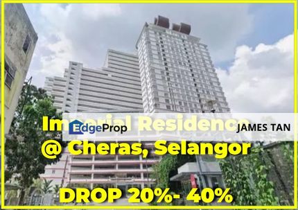 Save 211k Freehold Imperial Residence @ Cheras, Selangor, Selangor, Cheras