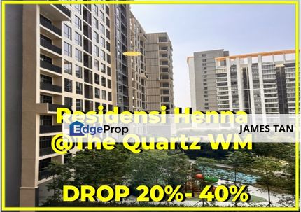 [ BELOW MARKET 66K ] Residensi Henna, @ The Quartz WM, Kuala Lumpur  , Kuala Lumpur, Wangsa Maju