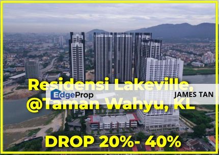 [BELOW MARKET 56K] Residensi Lakeville @ Taman Wahyu, Kuala Lumpur, Kuala Lumpur, Jalan Ipoh