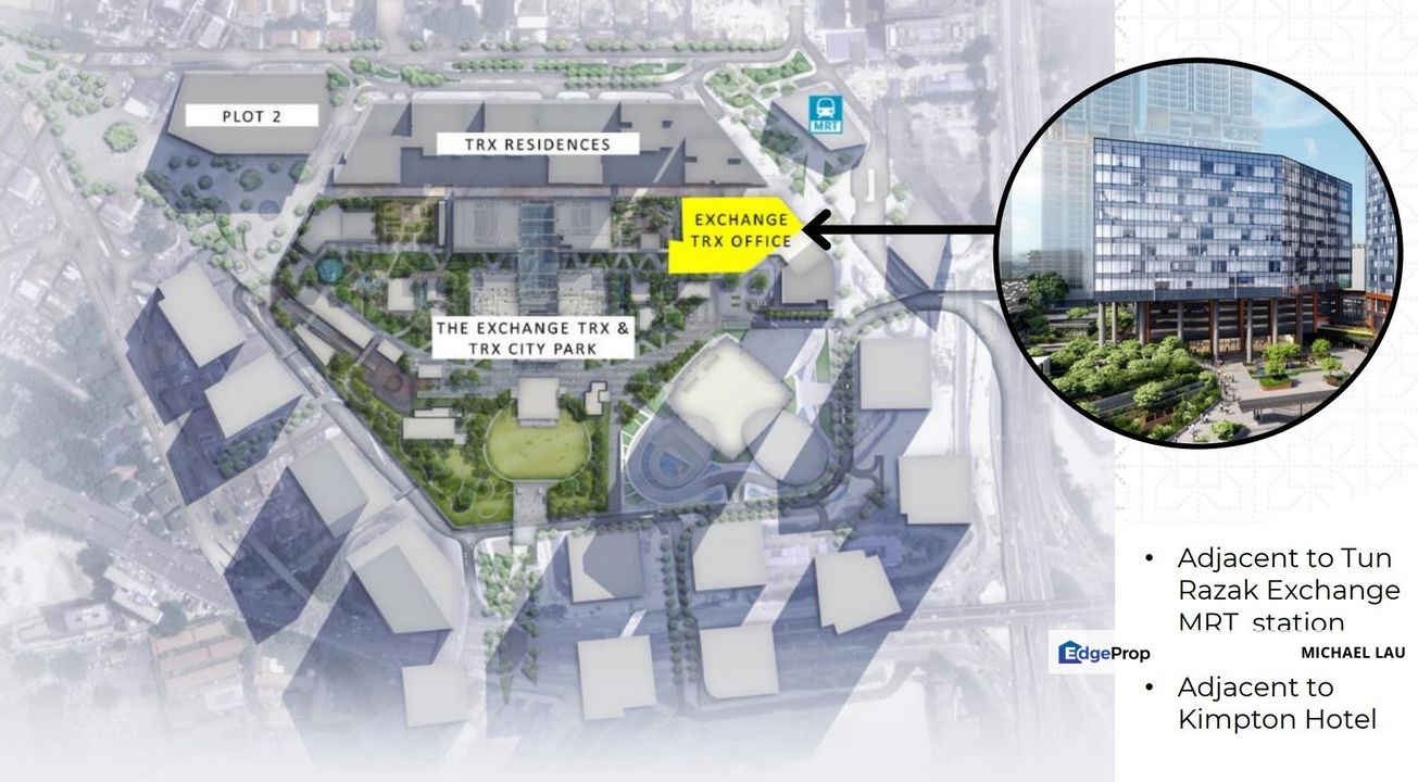 Exchange TRX Office, Retail Space, TRX, Tun Razak Exchange, Kuala Lumpur, KL City