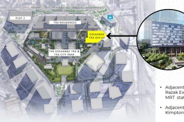 Exchange TRX Office, Retail Space, TRX, Tun Razak Exchange