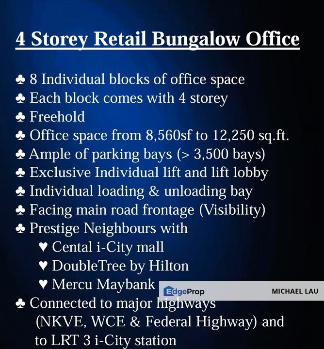 8 Premier @ i-City Finance Avenue, Shah Alam, Selangor, Shah Alam