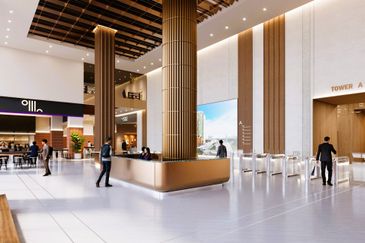 The Capitol, Bandar Utama, link to train sttaion