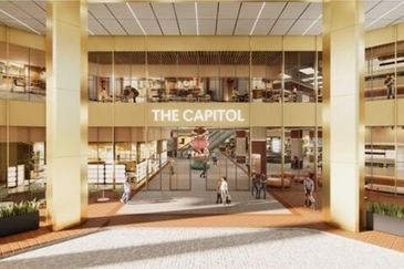 The Capitol, Bandar Utama, link to train sttaion