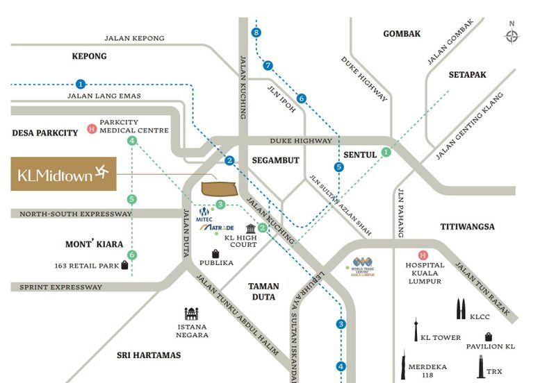 Signature Office, KL Midtown, Dutamas, Mont Kiara