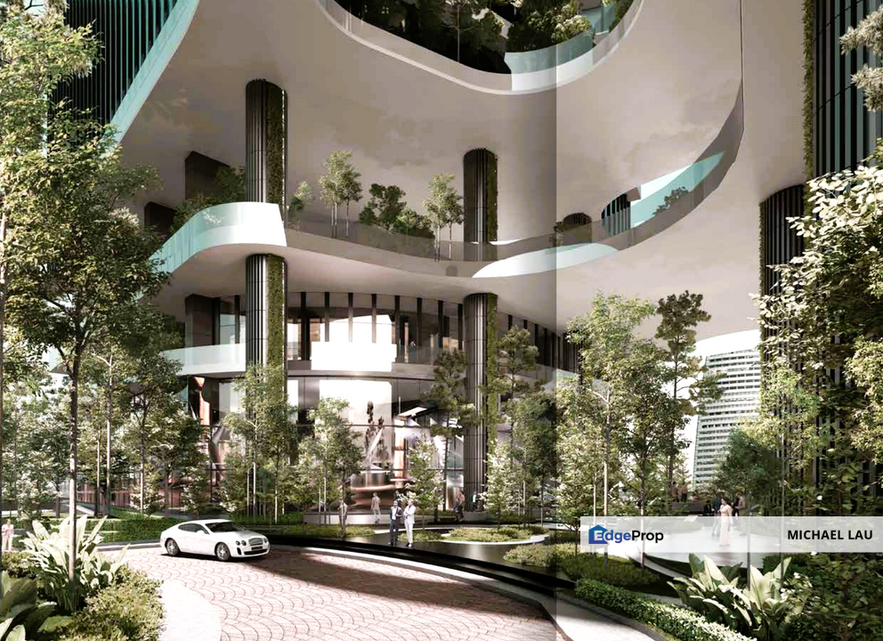 DUO Tower, Bangsar South, Access to train station, Kuala Lumpur, Bangsar South