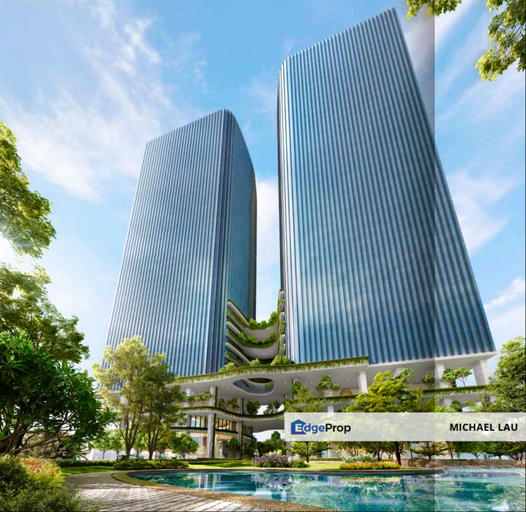 DUO Tower, Bangsar South, Access to train station, Kuala Lumpur, Bangsar South