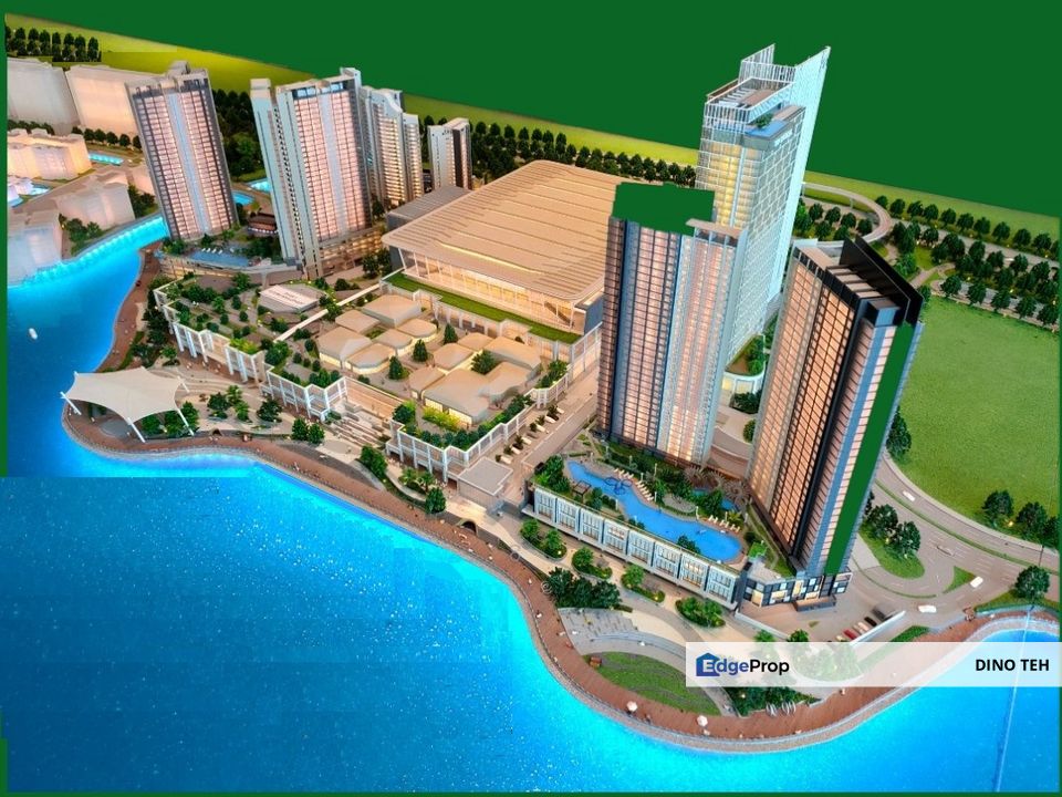⭐ Integrated Waterfront Seaview Condo with Shopping Mall and Al Fresco at The Light City, Penang, Gelugor