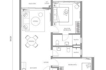 Walking Distance to MidValley & Bangsar South
