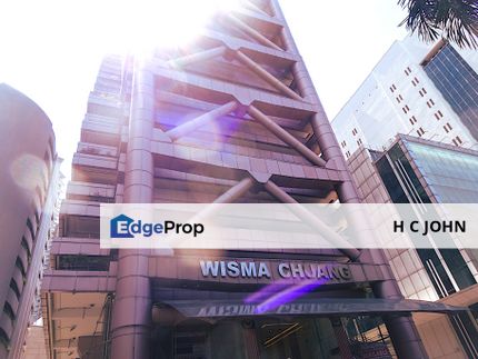 Wisma Chuang KLCC Bukit Bintang Grade A Offices with Train conveniences, Kuala Lumpur, KL City