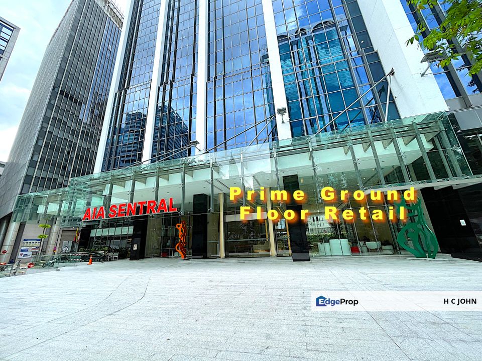 AIA Sentral KLCC - Prime Retail F &B Showroom Space with Frontage, Kuala Lumpur, KL City
