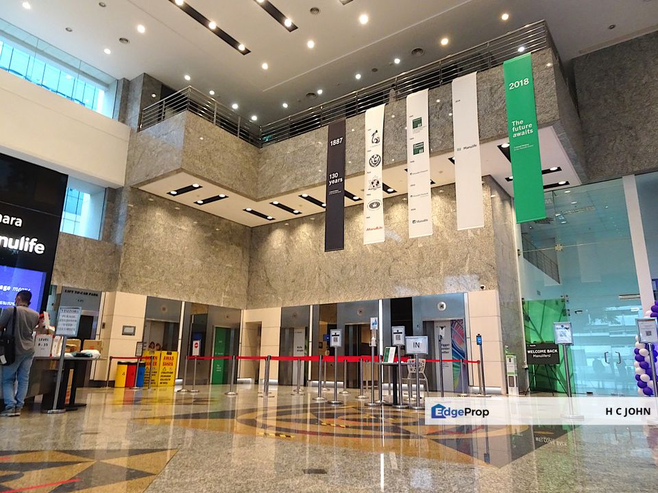Menara Manulife Damansara Heights Grade A Vacant and Furnished Offices with easy access to Train station, Kuala Lumpur, Damansara Heights