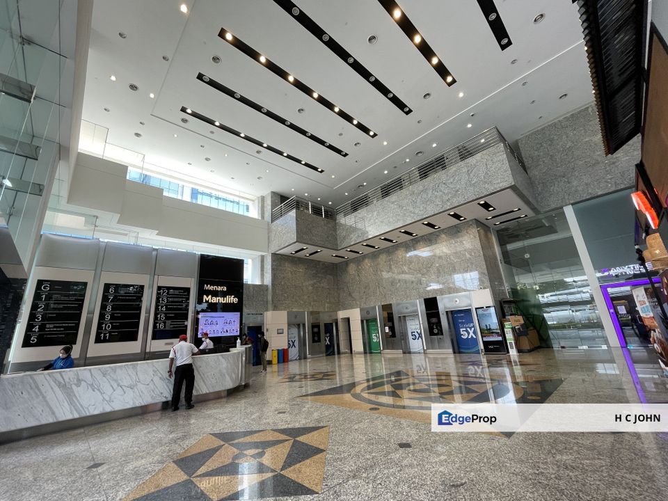Menara Manulife Damansara Heights Grade A Vacant and Furnished Offices with easy access to Train station, Kuala Lumpur, Damansara Heights