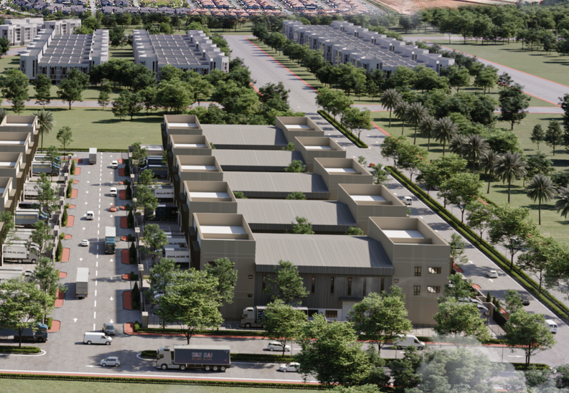 Brand New Semi D Factory For Sale @ Setia Alaman, Bukit Raja, Klang