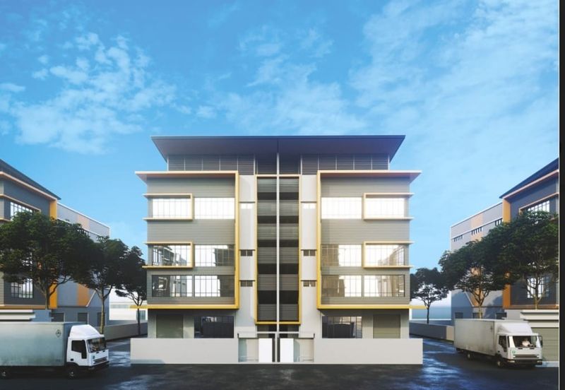 加影半独立工厂出售 Bukit Angkat Industrial Park Semi Detached Factories