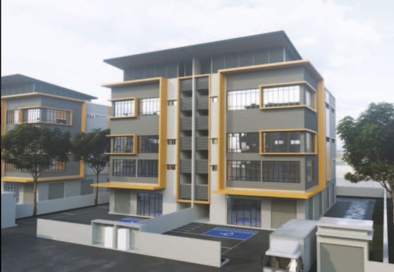 加影半独立工厂出售 Bukit Angkat Industrial Park Semi Detached Factories