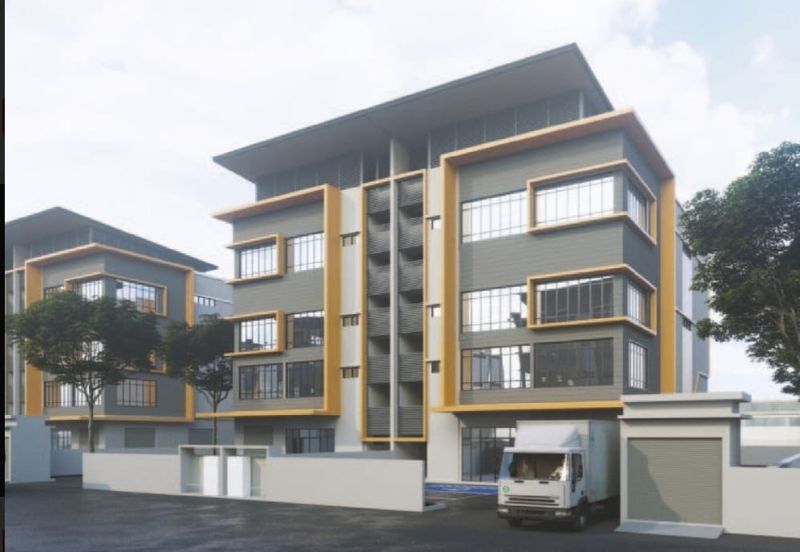 加影半独立工厂出售 Bukit Angkat Industrial Park Semi Detached Factories