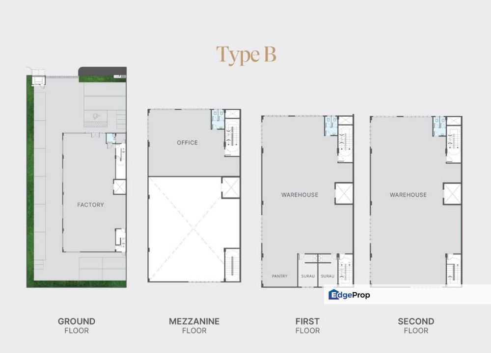 加影半独立工厂出售 Bukit Angkat Industrial Park Semi Detached Factories, Selangor, Kajang